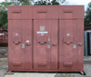 S&C 4800V Transfer Switch Outdoor Switchgear 5kV 600A Fusible 4800 VAC 3 Bay 3R (DW7752-1)