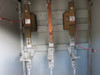 S&C 4800V Outdoor Transfer Switch Switchgear 5kV 600A Fusible 4800 VAC 3 Bay 3R (DW7781-1)