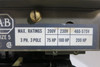 Allen Bradley 709-FOD103 Size 5 Starter 200HP 120V Coil 3PH X-241563 CTs no lugs (AH0902-1)