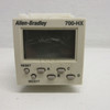 Allen Bradley 700-HX86SA17 Ser A Timing Relay 100/240V 50/60HZ 8-Pin LCD Display (AH0955-1)