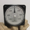 NEW Yokogawa Weschler 103122ABSV Panel Meter -1200 to 1200 DC Amperes +/-50 MVDC (AH0977-1)