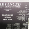 Advanced Motion Controls B30A40F X04 Brushless Servo Amplifier Brushless Drive (AH1106-2)