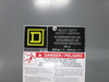 Square D HU365 400A 600V Non-Fusible Safety Switch Disconnect 400 Amp HU-365 E04 (DW8176-1)