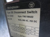 Siemens Model 90 60/30A Dual Fusible 12" MCC Bucket 60 Amp 30 Amp Fused Model 95 (DW8206-1)