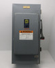 Square D HU-364A 200A 600V Non-Fusible Safety Switch Disconnect 200 Amp HU364A (AH1399-1)