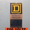 Square D H364 200A 600V Fusible Safety Disconnect Switch 200 Amp A1 (painted) (AH1407-1)