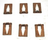 Bussmann 2641 Fuse Reducers 400 Amp to 100 Amp 100A-400A (LOT OF 6) (3 PAIR) (DW8316-1)