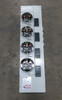 Eaton 3MM412RRL 800A/125A 208Y/120 Modular Metering Meter Stack 4W 4 Socket (DW8318-1)