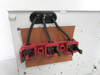 Square D Model 4 60A Fusible Feeder 12" MCC Bucket 60 Amp Fused Mod 4 Unit 8998 (DW8328-1)