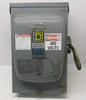 Square D HU363RB 100A 600V Non-Fusible Safety Switch Disconnect Type 3R Ser A1 (AH1423-1)