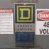 Square D HU363RB 100A 600V Non-Fusible Safety Switch Disconnect Type 3R Ser A1 (AH1423-1)