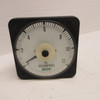 ASCO BLS-077 AC Kiloamperes Panel Meter 491942-023 (Range: 0/12 AC Kiloamperes) (AH1458-1)
