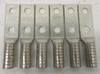Image of NEW Burndy YAZ31-2NTC-FX 2 Hole Crimp Lugs 250 637/24 White Die NNB (LOT OF 6)