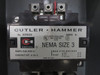 Eaton A10EG0 Enclosed Size 3 Motor Starter B1 120V Coil 90A 50 HP @ 460V A10EGO (DW8464-2)