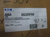 NEW Eaton DG325FGK 400A 240V Fusible Safety Switch Disconnect 400 Amp 240 VAC (DW8552-2)