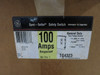 NEW GE TG4323 100A 240V Fusible General Duty Safety Switch Disconnect 100 Amp 8 (DW8570-1)