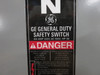 NEW GE TG4323 100A 240V Fusible General Duty Safety Switch Disconnect 100 Amp 8 (DW8570-1)