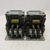 Cutler Hammer C10EN3 Size 3 Reversing Motor Contactor 480V Coil Ser B1 90A 50 HP (AH1631-1)