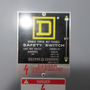 Square D 82254 Double Throw Safety Switch 200 Amp 240V 2P Manual Transfer Switch (AH1654-1)