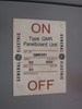 GE QMR361 30A 600V Twin Fusible Panelboard Switch Dual 30 Amp NO Hardware THFP (DW8728-1)