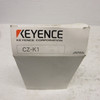 NEW Keyence CZ-K1 Sensor Amplifier Unit 0.1A 12-24VDC 75MA 2 Meter Cable 10-55HZ (AH1796-1)