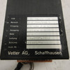 Vetter AG PTC96 PT100 Temperature Controller PTC 96-12 R/H 4 Digit Display (AH1858-1)
