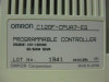 Omron C120F-CPUA7-EQ Sysmac PLC 120VAC C120FCPUA7EQ (EBI3166-28)