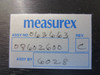 Measurex 05374701 08602600 Rack Backplane Comterm 8 Pos PLC Processor Honeywell (NP0553-2)