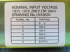 CEAG Typ: 86-264AC890CO-25DC-60Hz In: 100-240 VAC Out: 25,5VAC 35A Power Supply (PM0963-7)