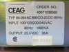 CEAG Typ: 86-264AC890CO-25DC-60Hz In: 100-240 VAC Out: 25,5VAC 35A Power Supply (PM0963-7)