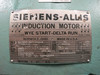 Siemens-Allis 236 HP RG 139 445TZ Turbopak Foot Mounted Chiller Induction Motor (PM1314-1)