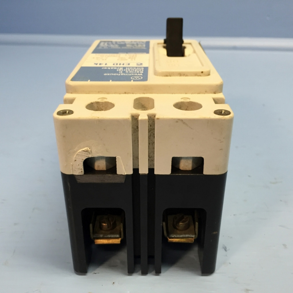 Westinghouse EHD2015L 15A Circuit Breaker Matte 2P EHD2015 Cutler-Hammer 15 Amp (EM0975-1)
