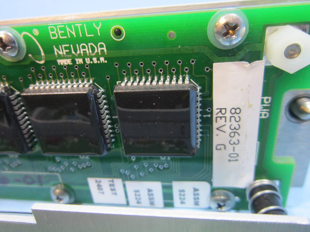 Bently Nevada Dual Accelerometer Monitor 3300/25-01-XX-XX-00-00-03-00 PLC 330025 (NP0884-4)