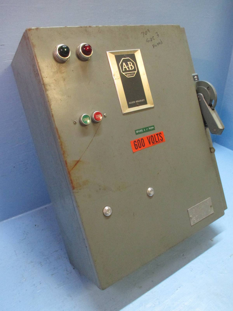 Allen Bradley 512-DAB26 Size 3 Starter 100 Amp Fused Combination Sz3 709-DOD (TK1266-1)