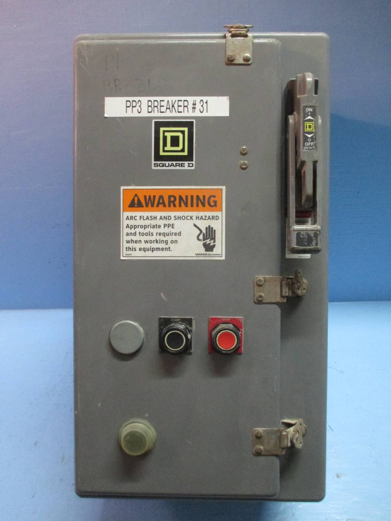 Square D 8538SCW24V06AF4 Size 1 Starter 30 Amp Fused Type 4X Combination 8536 3R (TK1269-5)