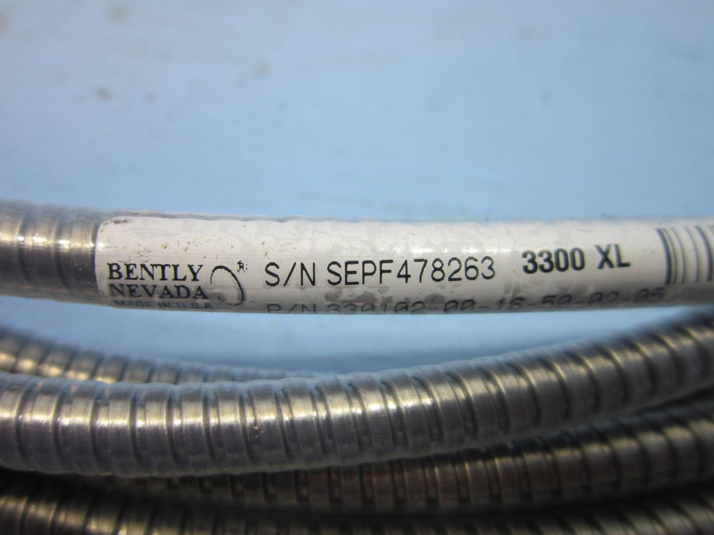 Bently Nevada 330102-00-16-50-02-05 3300 XL Vibration Sensor Probe PLC Cable (NP0942-2)