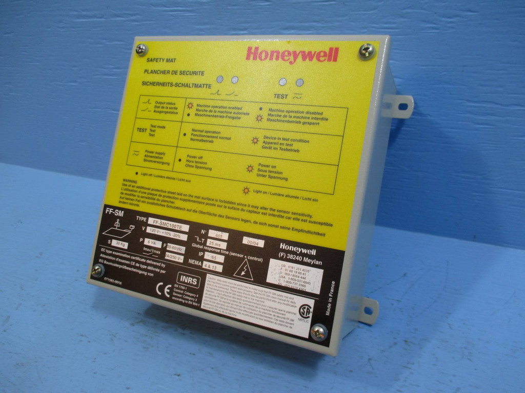 Honeywell FF-SMC100TE Safety Mat FF-SM Controller 120V FFSMC100TE (TK1346-1)