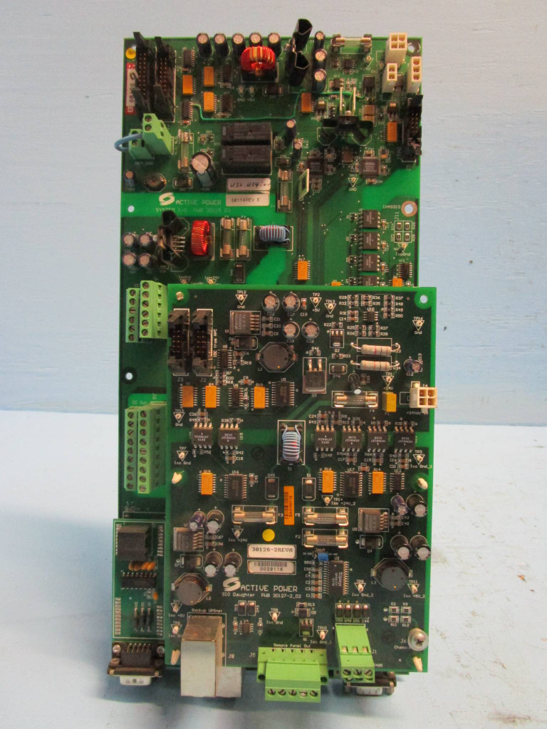 Active Power System I/O 30115-03 w SIO Daughter PWB 30127-2_02 PCB 30126-2 30114 (NP1040-5)