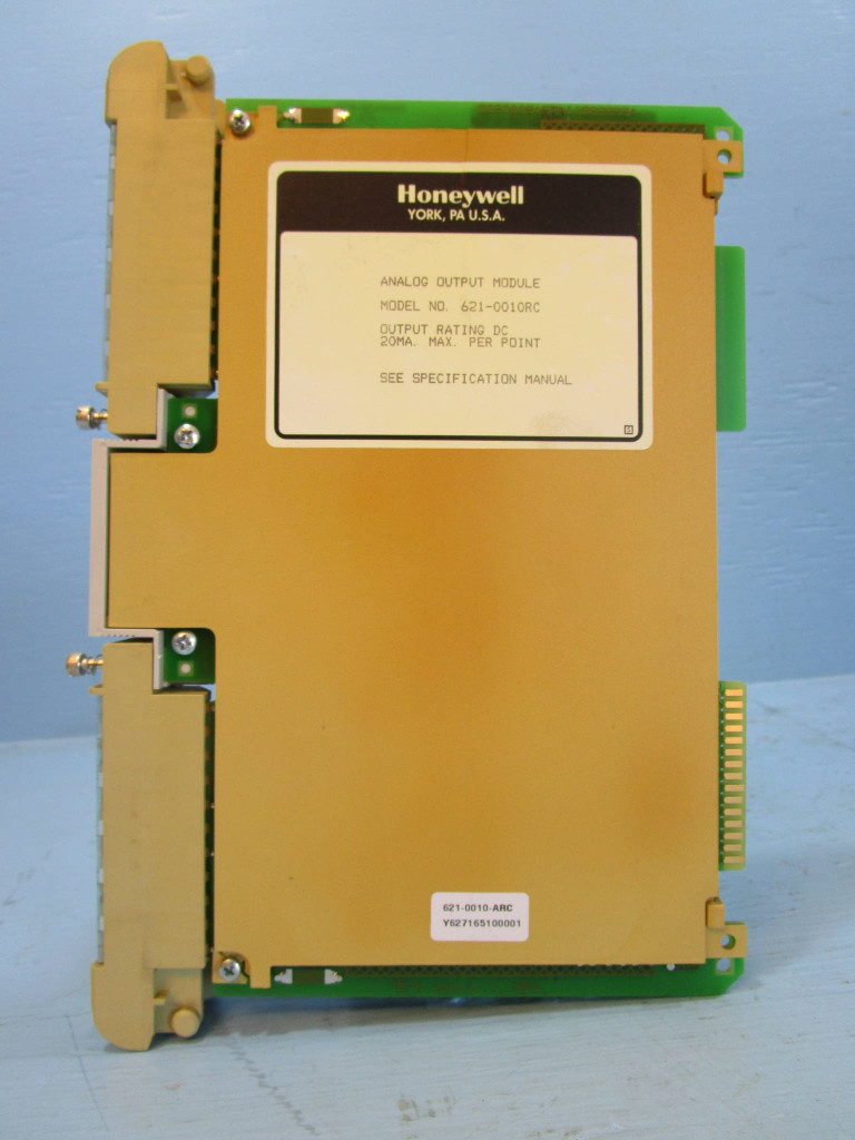 Honeywell 621-0010RC Analog Output Module PLC 6210010RC Out 6210010 RC 621-0010 (NP1079-1)