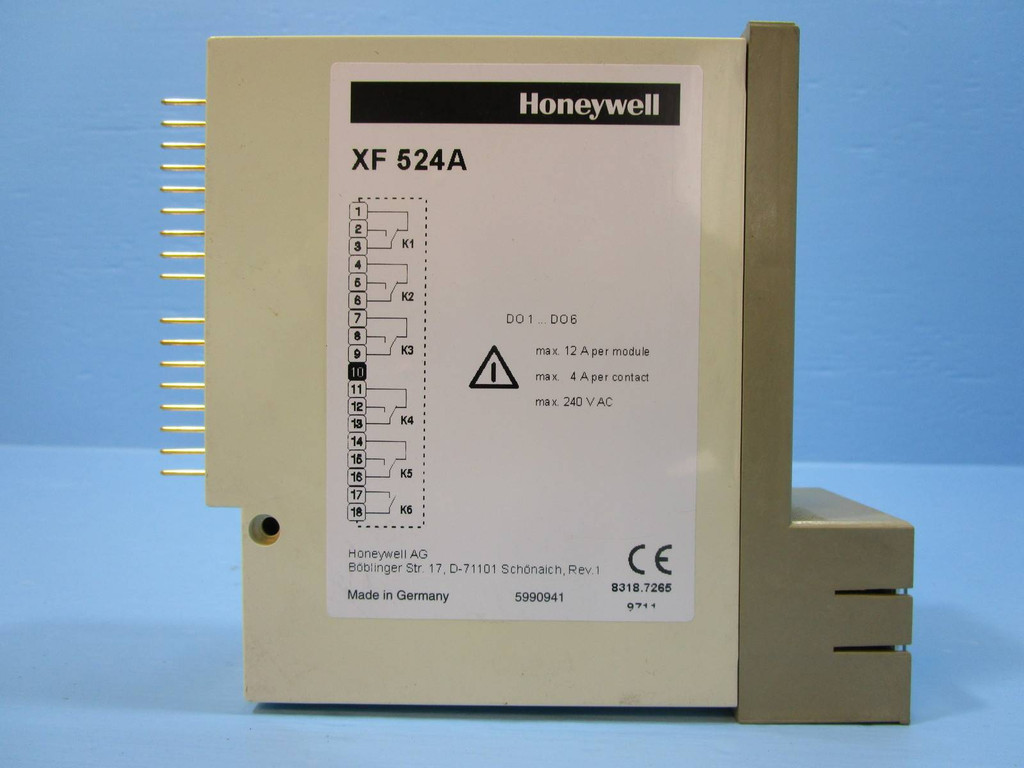 Honeywell XF 524A Digital Output PLC Module XF524A Out XF524 A 240V (NP1113-22)