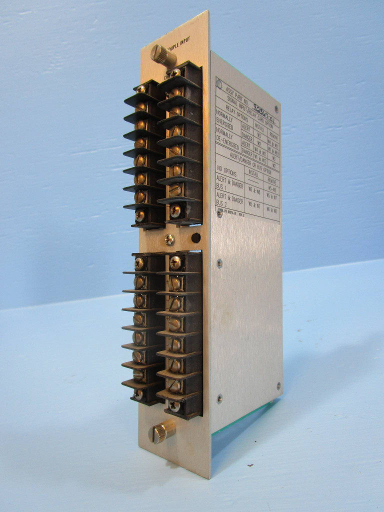 Bently Nevada XDCR I/O & Record Terminals 82367-01 Alarm Relay Outputs 79542-01 (NP1119-1)