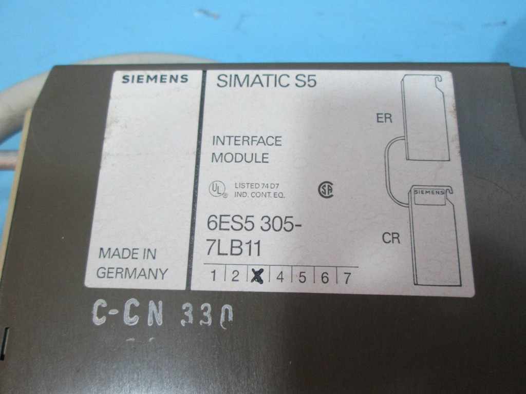 Siemens 6ES5 305-7LB11 Simatic S5 Interface Module PLC 6ES5305-7LB11 6ES53057LB (NP1212-1)