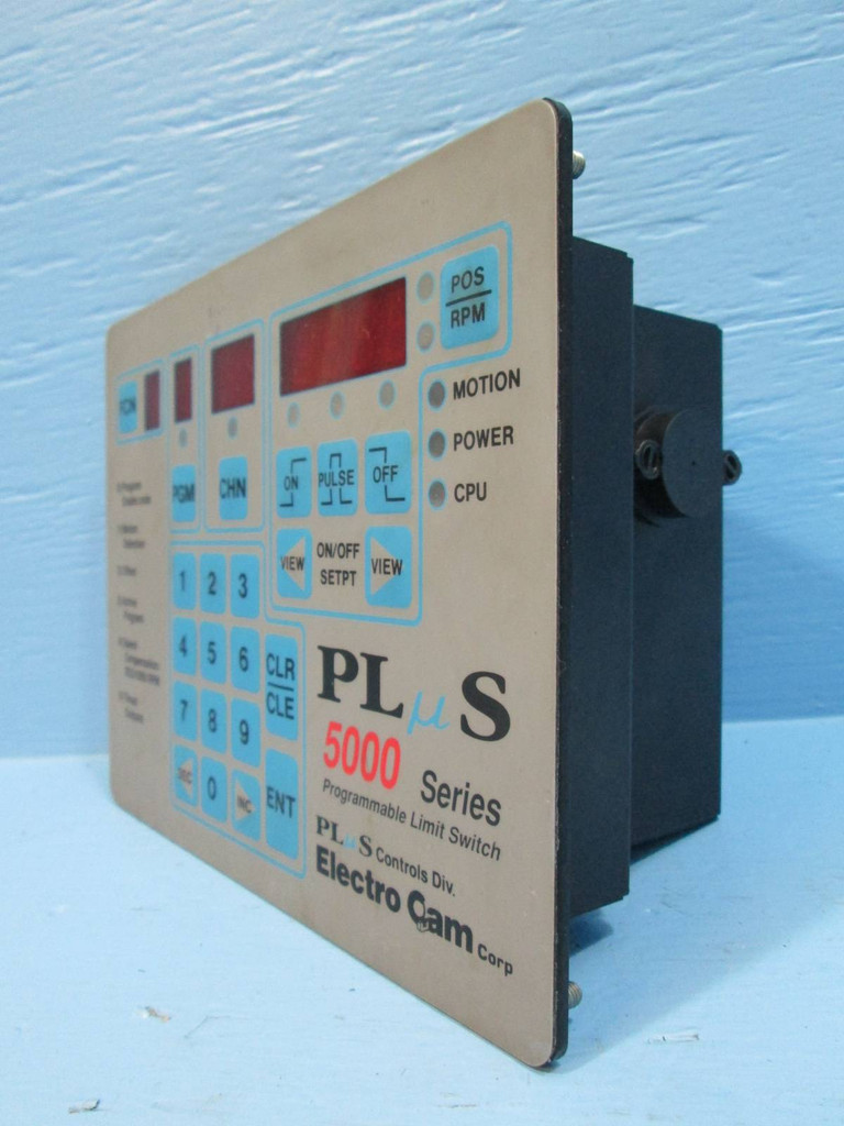 Electro Cam PS-5134-10-064 Plus Controls 5000 Series Programmable Limit Switch (NP1215-1)