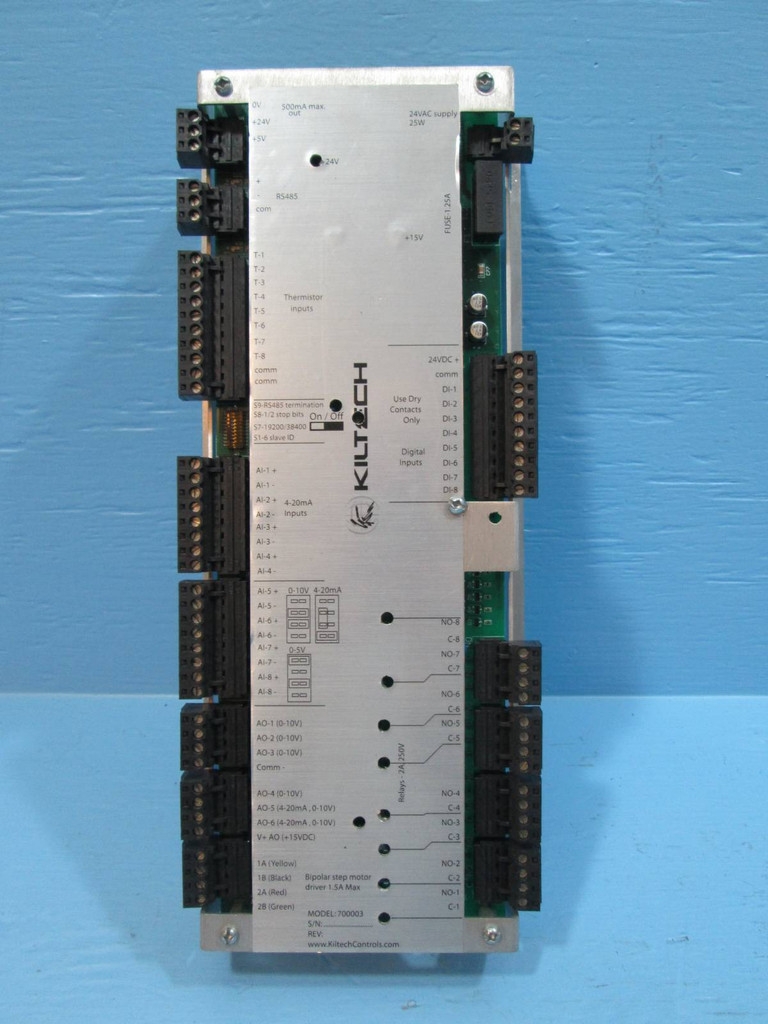 Kiltech Model 700003 BiPolar Step Motor Drive Interface Board Terminal Control (NP1231-1)