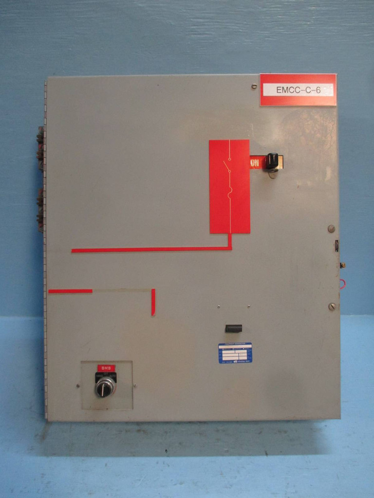 GE 8000 Series Powell Iso-Trol Size 4 Starter 200 Amp Fusible 39" MCC Bucket (TK1712-4)