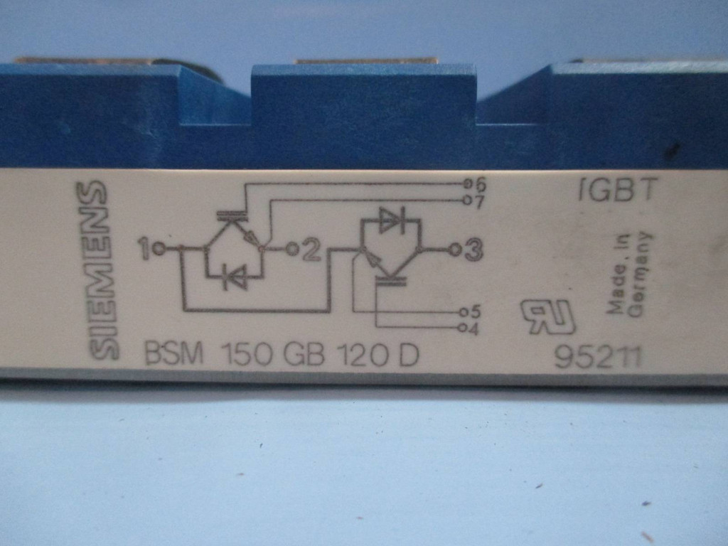 Siemens BSM150GB120D Power Module Simovert VS Drive Power Block BSM-150GA-120D (TK1732-5)