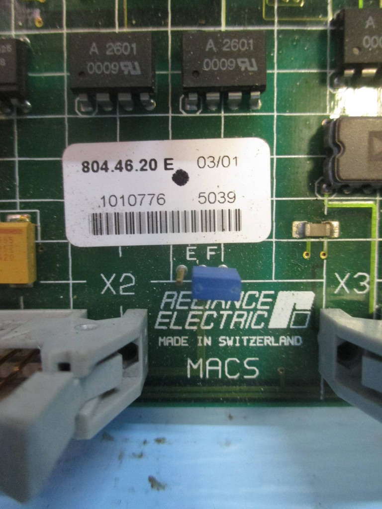 Reliance Electric 804.46.20E MACS Drive PLC Board 804-46-20-E (TK1793-1)