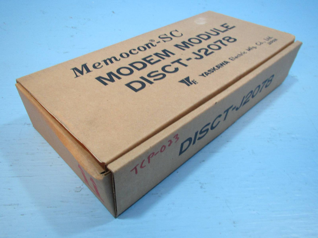 NEW Yaskawa DISCT-J2078 Modem PLC Module Memocon-SC DISCTJ2078 NIB DISCT-J 2078 (NP1295-1)