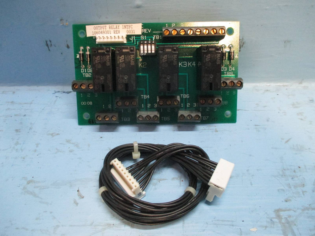 New Fincor 106049301 Output Relay Interface PLC AC Motor Controllers 3-300HP NIB (TK1929-1)