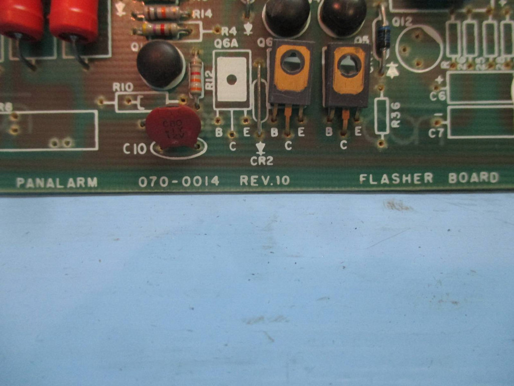 Panalarm 70-FP1 Lock in Flasher Circuit Board PLC 70FP1 P/N 070-0014 Rev. 10 (TK1991-2)